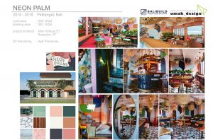 Neon Palm Petitenget Bali
