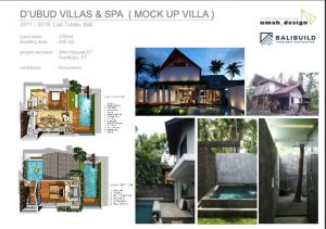 Mock Up D’Ubud Villa and Spa