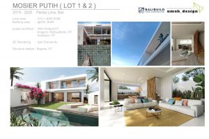 Mosier Putih Lot 1 – 2 Pantai Lima Bali